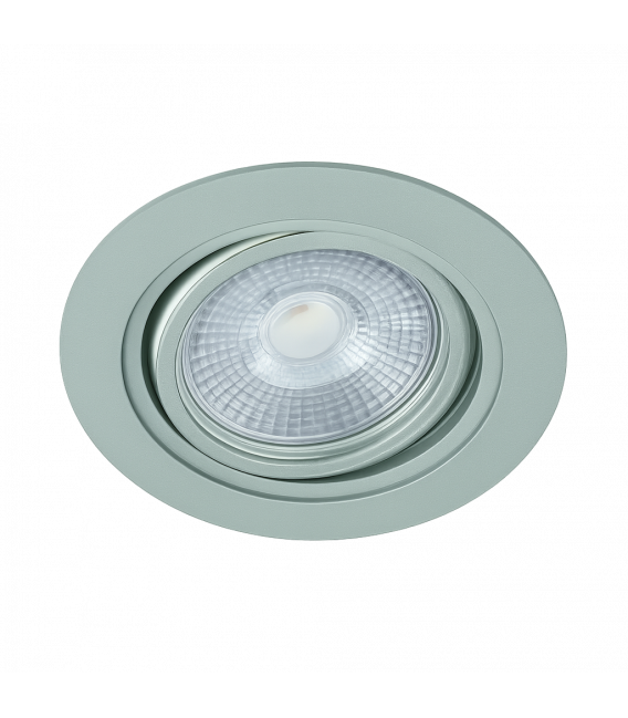 Spot LED encastré au plafond MONI C 5W WW Silver – Photo