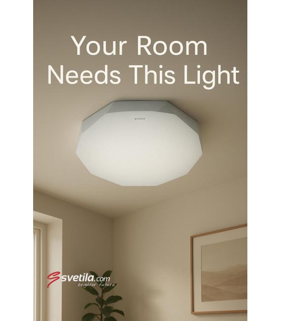 DIANA LED 24W NW Plafonnier IP44 – Photo