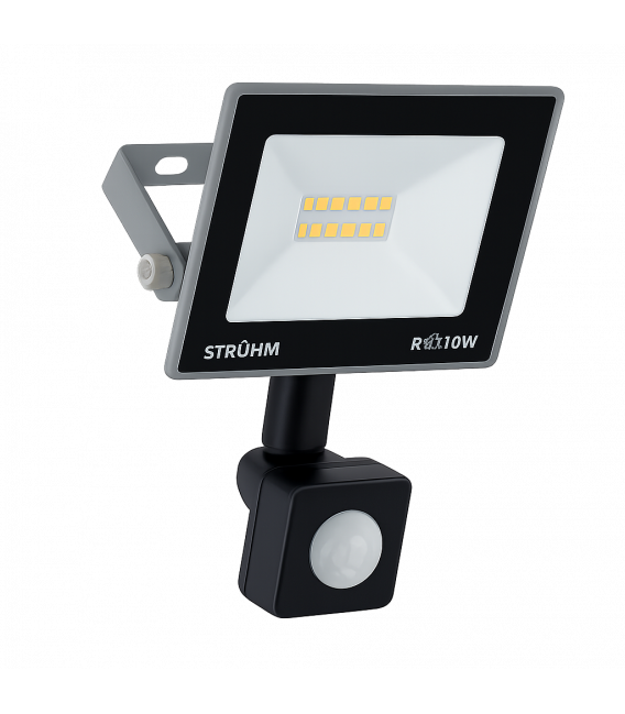 Foco LED con sensor de movimiento 10W Gris NW – foto