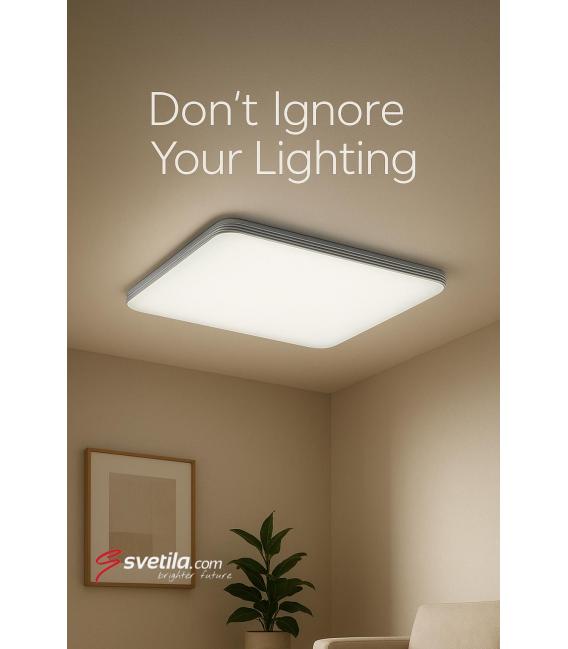 LED-Deckenleuchte ADIS D Slim 28W NW IP44 - Wasserdicht – foto