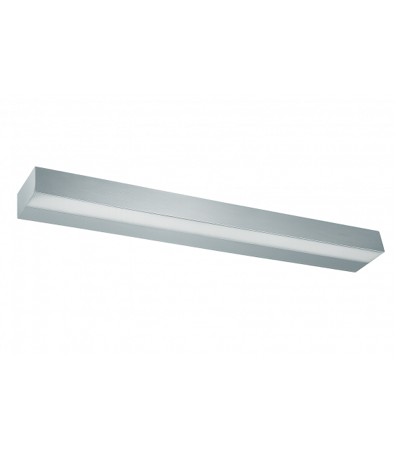 Moderna Luminaria LED de Pared Resistente al Agua 14W Plata NW - Iluminación de Baños – foto