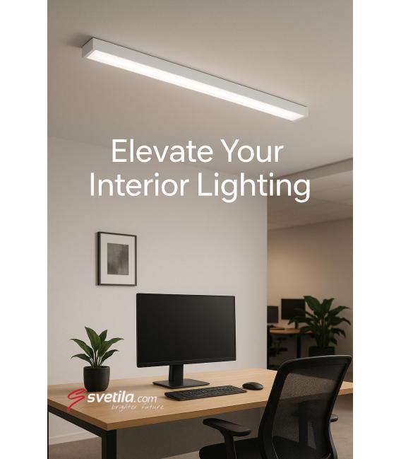 Apparecchio LED lineare POGO 2x36W - Illuminazione classica per interni – Foto