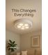 LED DROPS C 48W con mando a distancia 12781-39087