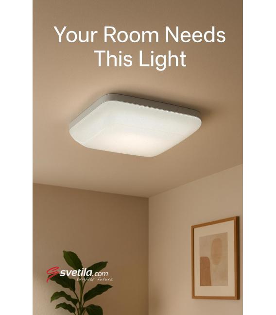 Apparecchio LED da soffitto SPARTA D 48W NW - Resistente all'acqua – Foto