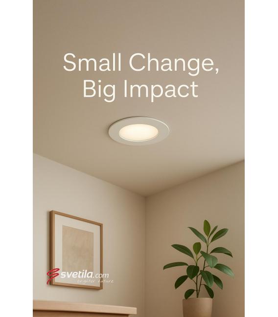 LED-Deckeneinbau-Downlight SLIM IRON C 3W NW – foto