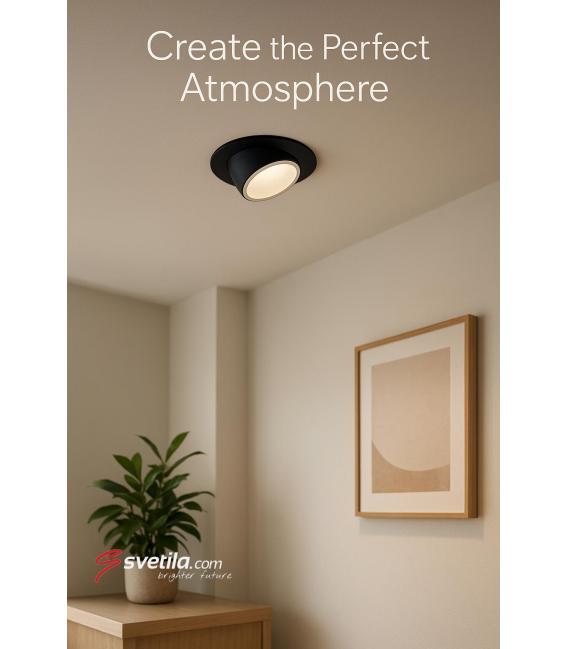 KAMI C 3.5W LED Empotrable de Pared Blanco Blanco Frío – foto