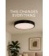 LED TOTEM C 48W NW negro 12837-39130