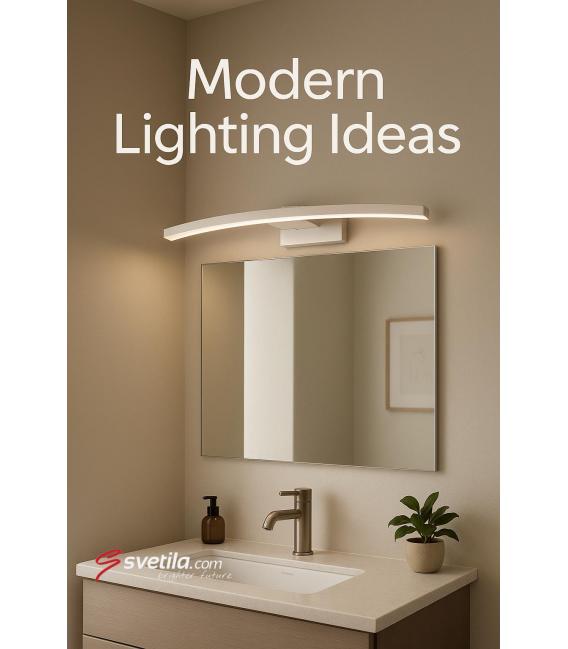 Applique LED résistante à l'eau MAMBA 8W Blanc NW – Photo