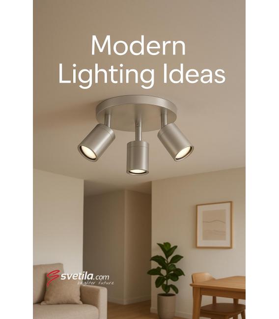 White TENOR GU10 3C Luminaire - Elegant Solution – photo