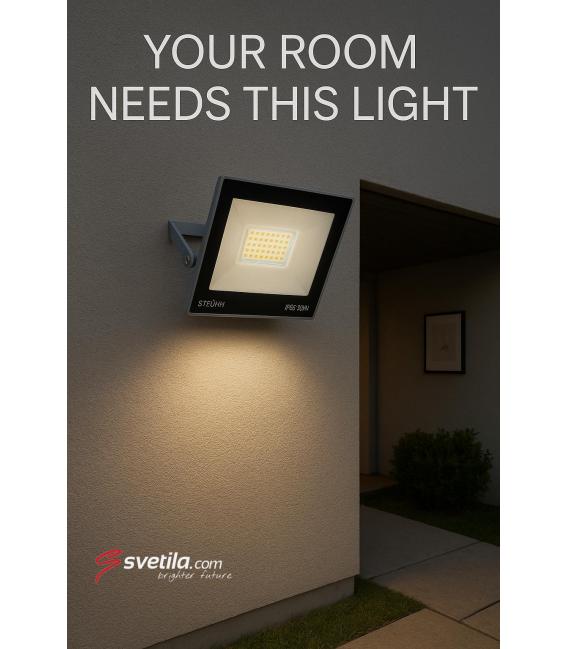 LED Floodlight KROMA 30W Grey NW – photo