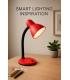 Schreibtischlampe TOLA E27 rot 12164-39214