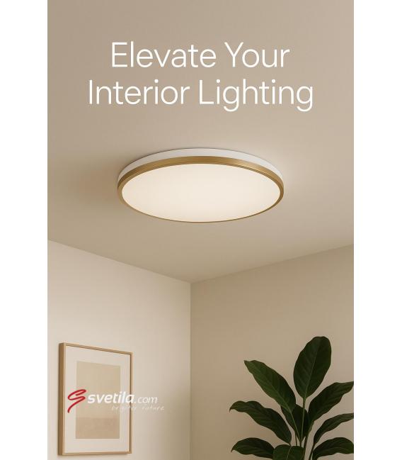 Apparecchio LED a soffitto LINUS C 24W NW – Foto