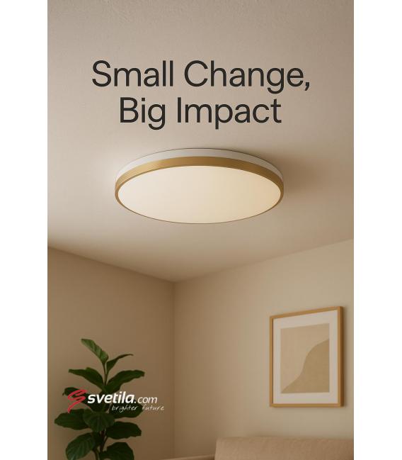 Apparecchio LED a soffitto LINUS C 24W NW – Foto