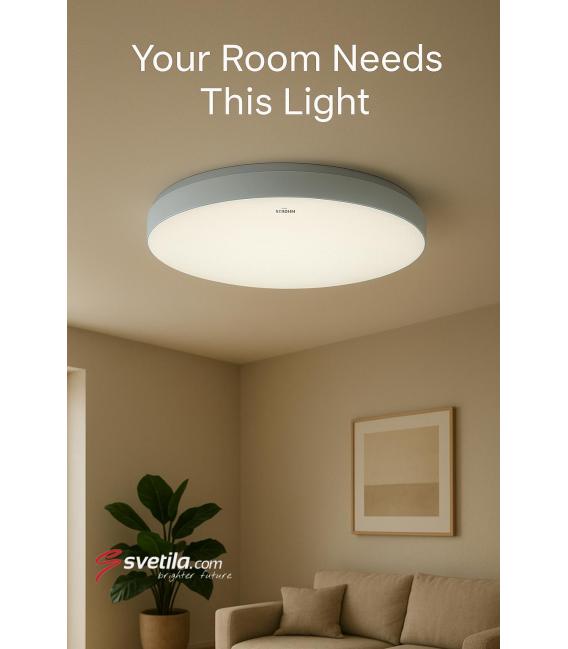 Ceiling LED Luminaire TETRIS C 48W NW - Water-Resistant – photo
