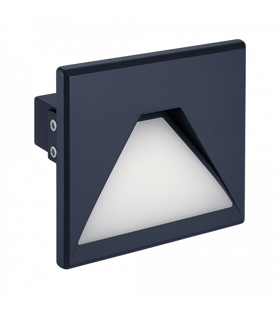 KURS D 1.6W NW LED Recessed Wall Light Black – photo