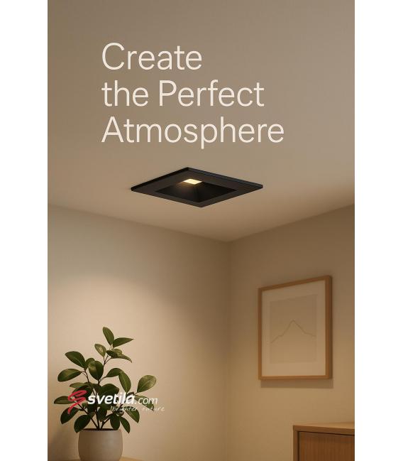 KURS D Applique encastrée LED 1,6W NW Noir – Photo