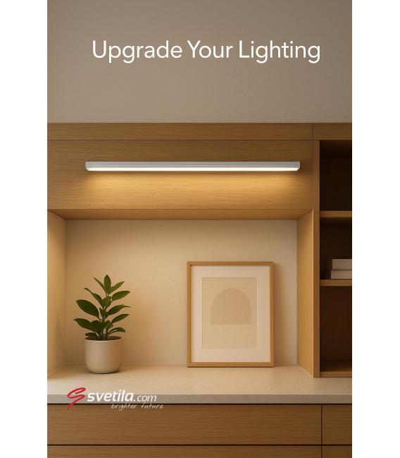 Luminaria LED Linear Slim 12W NW Blanco - Iluminación Bajo Armario – foto