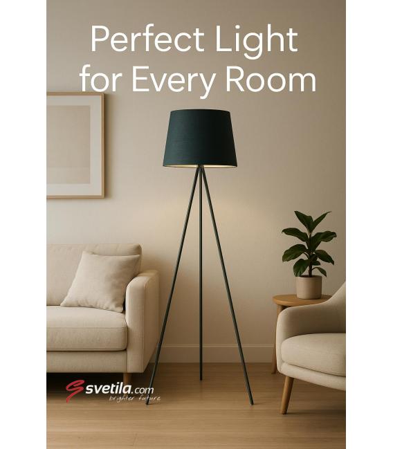 Grey RADAR 147 E27 - Unique, Stylish Floor Lamp – photo