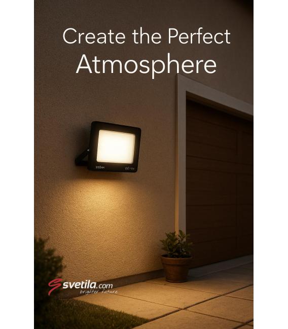 Projecteur LED RGBW noir 20W - Tablet Design – Photo