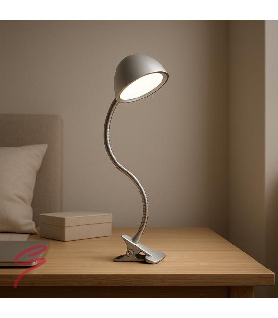 RONI Flex Clip-On LED Desk Lamp - White Finish – photo