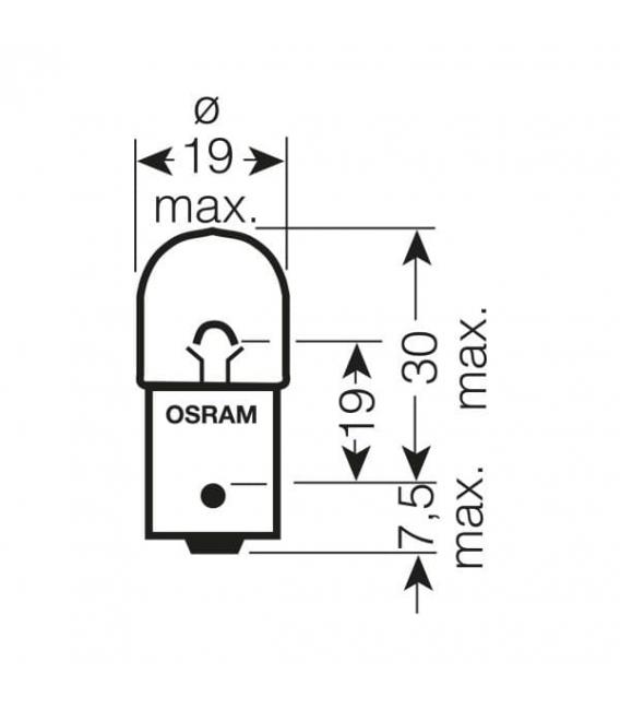 Lampadina auto R5W 12V BA15s ULT - Aggiornare l'illuminazione dell'auto – Foto
