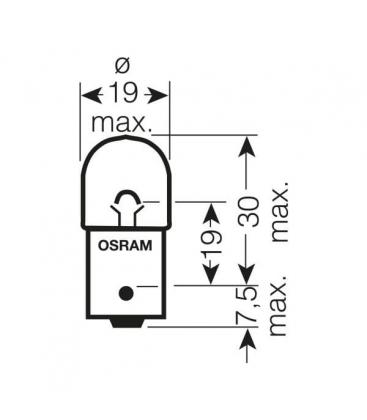 Lampadina auto R5W 12V BA15s ULT - Aggiornare l'illuminazione dell'auto 6268-4236