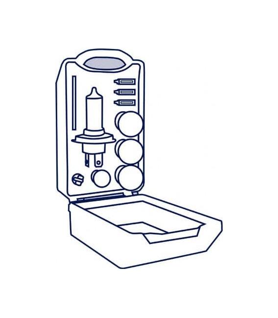 MiniBox 12V CLKM H1 ALBM 64150 Ersatz-Autolampen-Kit – foto