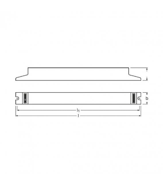 Ballast elettronico DALI 2x21 39W - Dimmerabile T5 Quicktronic Intelligente – Foto