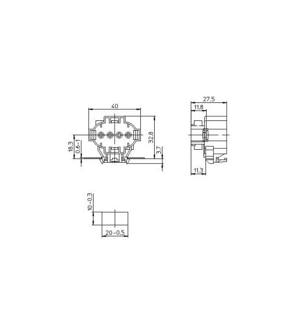 2G7 Lampholder Base - Essential – photo