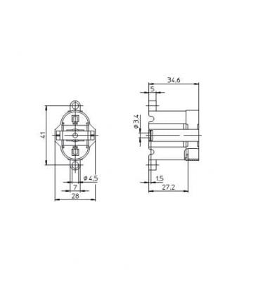 Base portalampada G23 sicura e durevole - Ideale 7525-7329