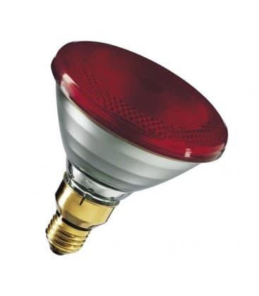 Lampe infrarouge Par38 150W E27 Rouge IR Santé 7566-7503