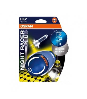 Motorradlampe H7 12V 55W Night Racer Plus Verbesserte Sicherheit und Stil 7576-7539