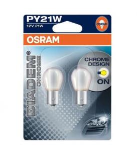 Osram PY21W 12V Diadema Cromo Confezione doppia