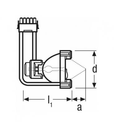 Lampe HXP 200W 45 M - Solution unique d'éclairage spécialisé 7722-8033