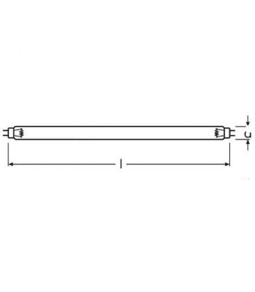 8W HNS UV-C Lampe - Kompakter, leistungsstarker Mini T5 G5 Sterilisator 7765-8155