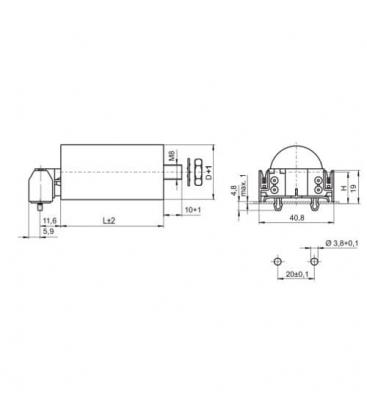 Condensateur VS 9mF 50 60Hz 250V - Condensateurs de qualité 7955-8758