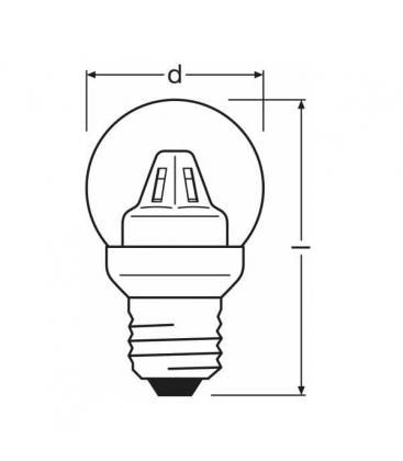 Star Mini P 15 2W WW 220V E27 - LED Lamp for Classic 7969-8785