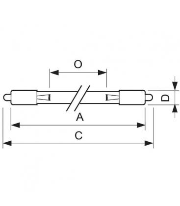75W TUV 64T5: lampada di sterilizzazione UV-C ad efficienza. 8179-9393