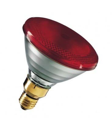 Infrared Lamp Par38 IR 175W E27 Red Soothing Heat for Ultimate Relaxation 8256-9640