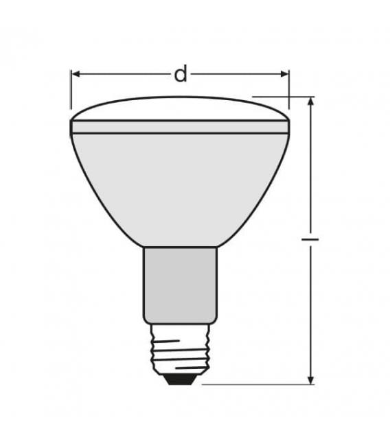 Lampada HCI Par20 E27 da 35W - Alogenuro metallico PAR – Foto
