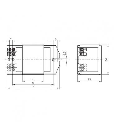 Vorschaltgerät Q400.612 220V Magnetisch HM 8308-9850