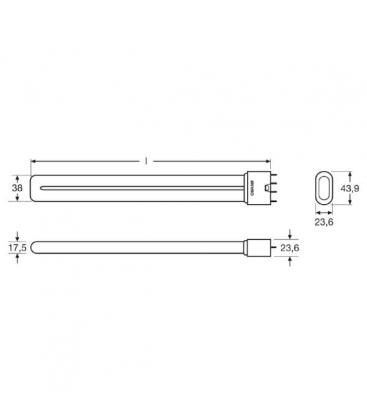 Dulux L 24W 930 Energy Saving Lamp - Superior Color Rendering 8310-9855