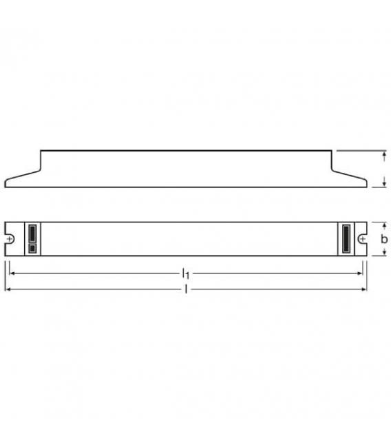 QTP-DL 2x36 reattori da 40W - Soluzione elettronica professionale – Foto