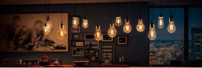 Lámparas LED decorativas con estilo: ilumine su habitación con elegancia LED