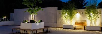 Luz de pared exterior para una iluminación elegante y eficiente
