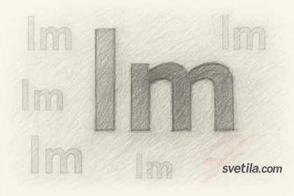 The lumen - (symbol: lm)