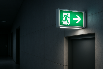 Emergency security lighting